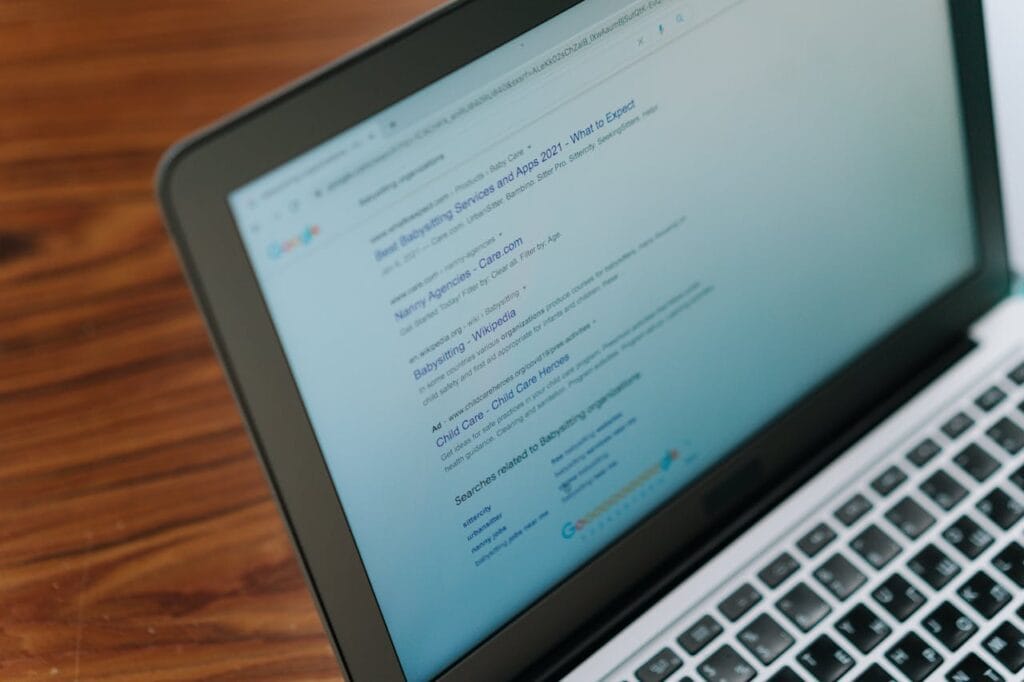 aparecer en Google