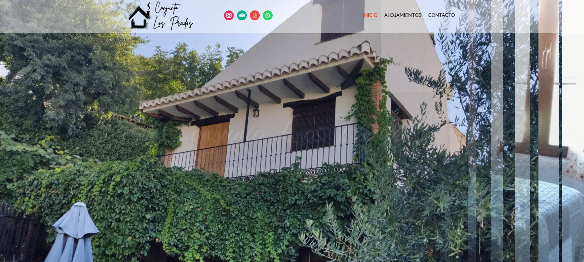 diseño web de Conjunto los Prados