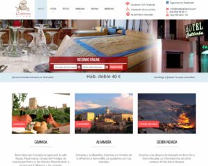diseño de paginas web para hoteles granada