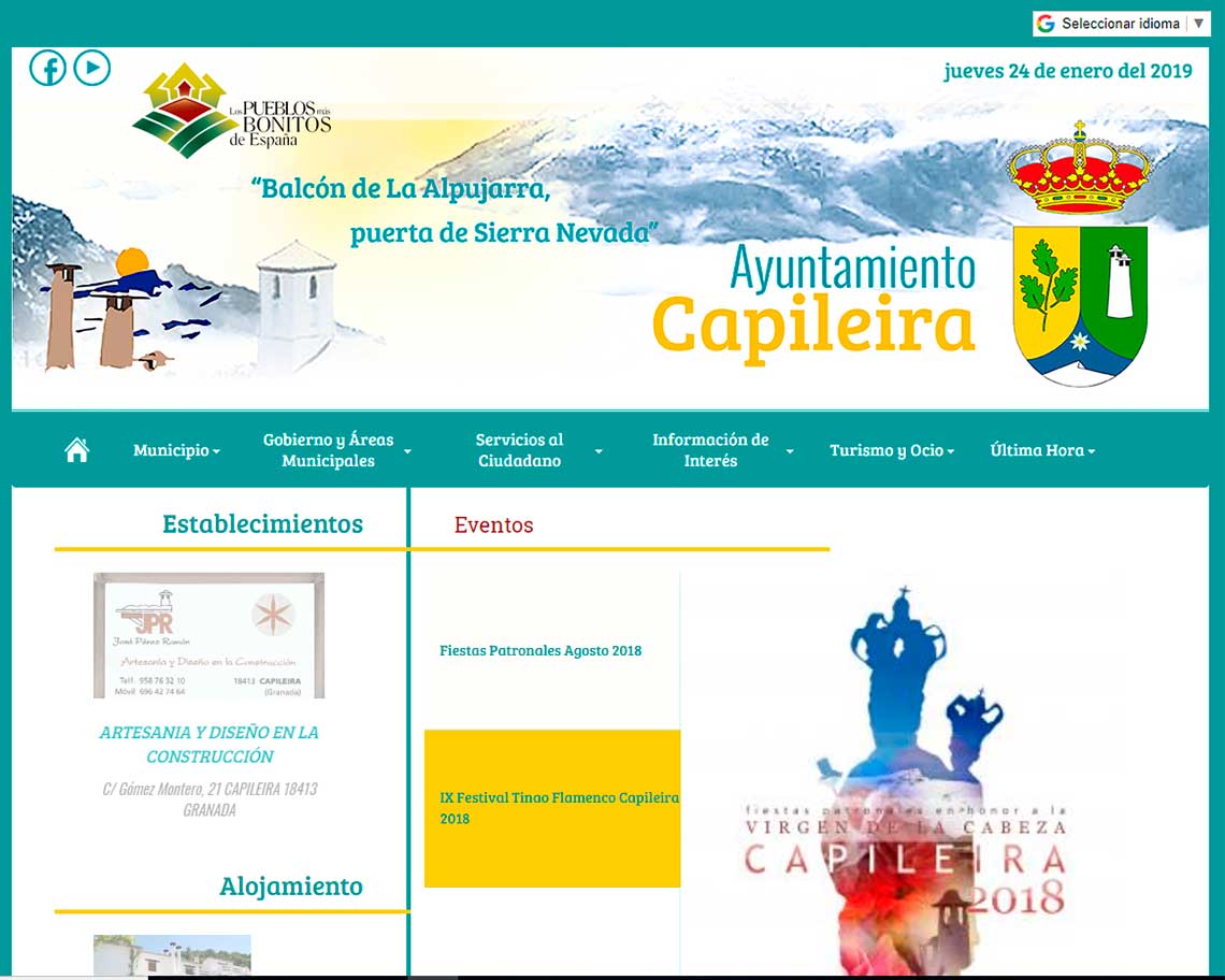 web-ayuntamiento-capileira